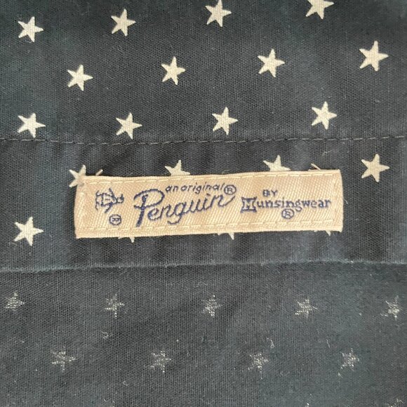 Mens Original Penguin Star Design S/S Shirt - Picture 3 of 6